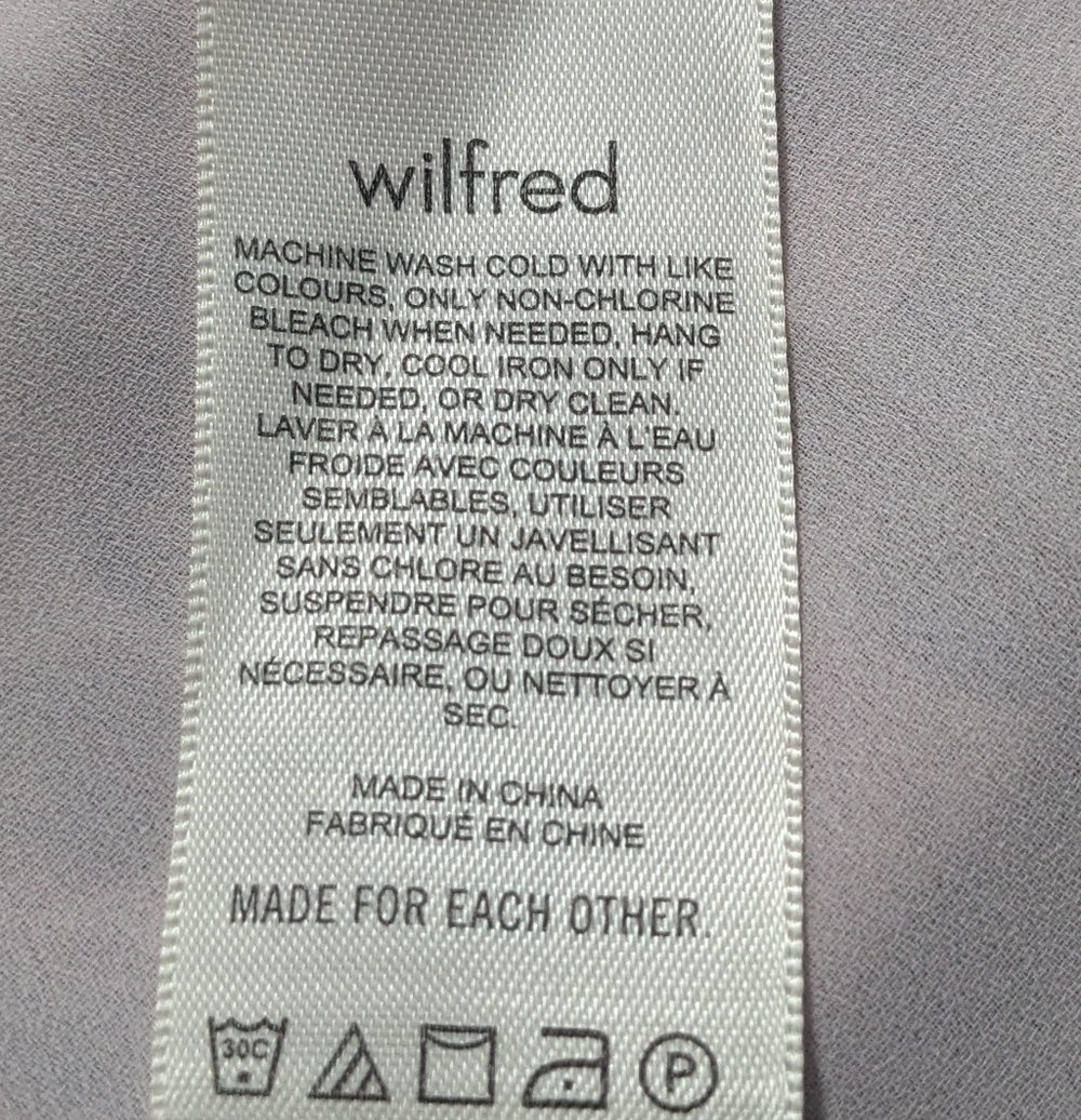 WILFRED Daydreamer V- neck Mini Dress - Picture 14 of 14